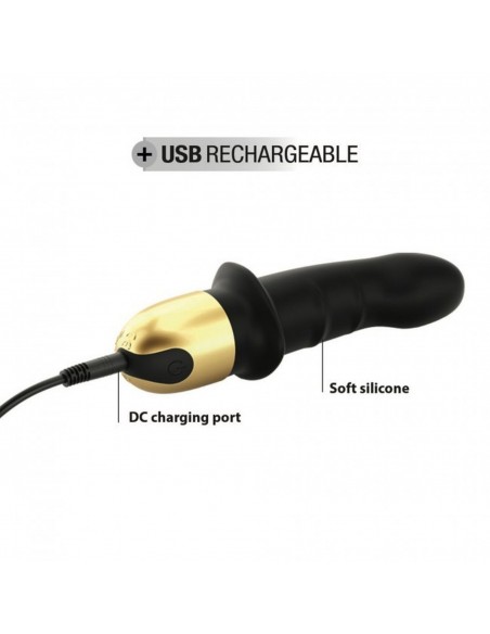 MINI LOVER BLACK 2.0 - RECHARGEABLE - Wibratory Punktu G - 8