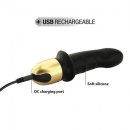 Wibrator Mini Lover 2.0 Black - ładowanie USB, 10 trybów, 16,5 cm - 8