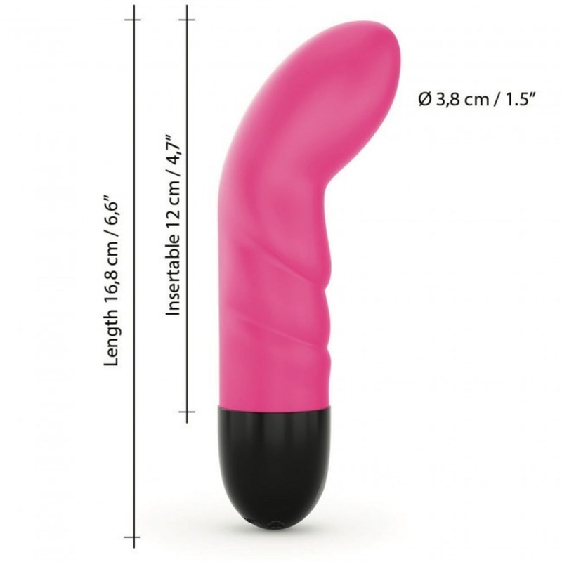 Wibrator punktu G Expert G Magenta 2.0 - zakrzywiona, elastyczna końcówka, 16,8 cm - 6