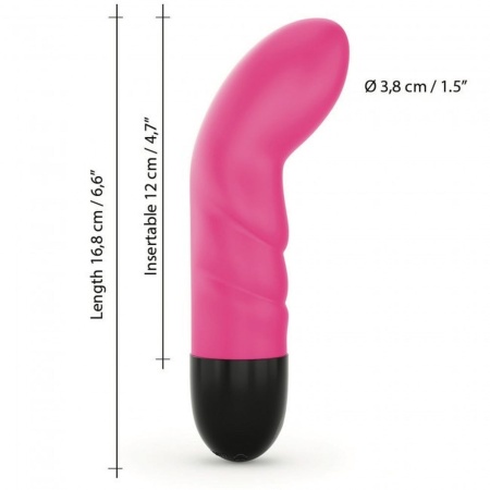 Wibrator punktu G Expert G Magenta 2.0 - zakrzywiona, elastyczna końcówka, 16,8 cm - 6