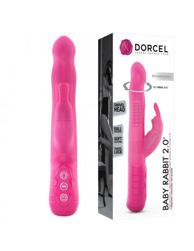 Baby Rabbit Magenta 2.0 - Rechargeable - Wibratory Króliczki - 2