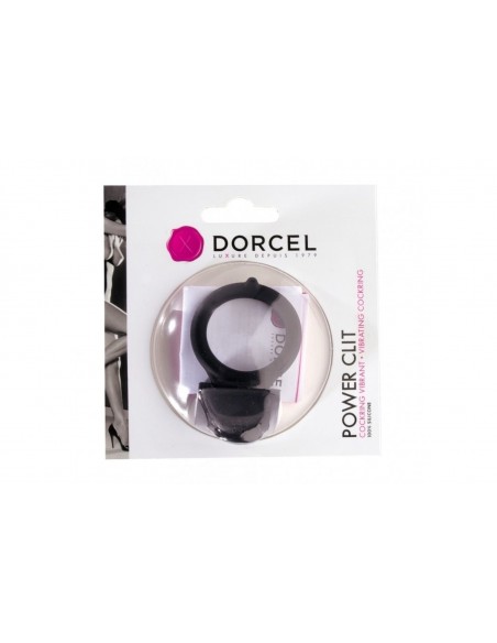 Power Clit Black - Pierścienie erekcyjne wibrujące - 2