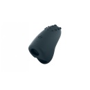 Magic Finger Rechargeable Gris — wibrator na palec z 13 wypustkami, silikon medyczny, 3 prędkości, 5 cm - 2