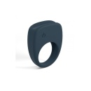Wibrujący pierścień erekcyjny Master Ring z wypustką stymulującą, długość 6 cm, średnica 3,1 cm - 2