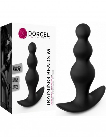 Training Beads M - Kulki i korki analne wibrujące - 1