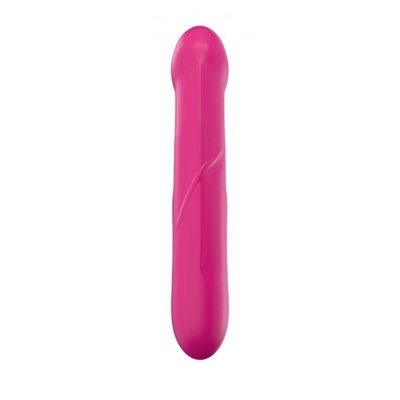 Real Sensation M Magenta — dildo silikonowe o anatomicznym profilu, 22,5 cm, śr. 3,9 cm - 1 2