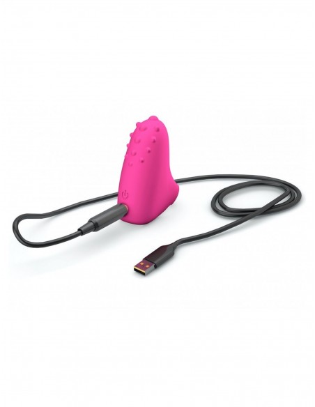 MAGIC FINGER RECHARGEABLE - ROSE - Nakładki na palce - 4