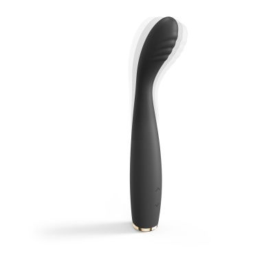 G-SLIM Marc Dorcel - wibrator do punktu G z elastyczną szyjką i żłobkowaną główką, 19,1 cm - 1