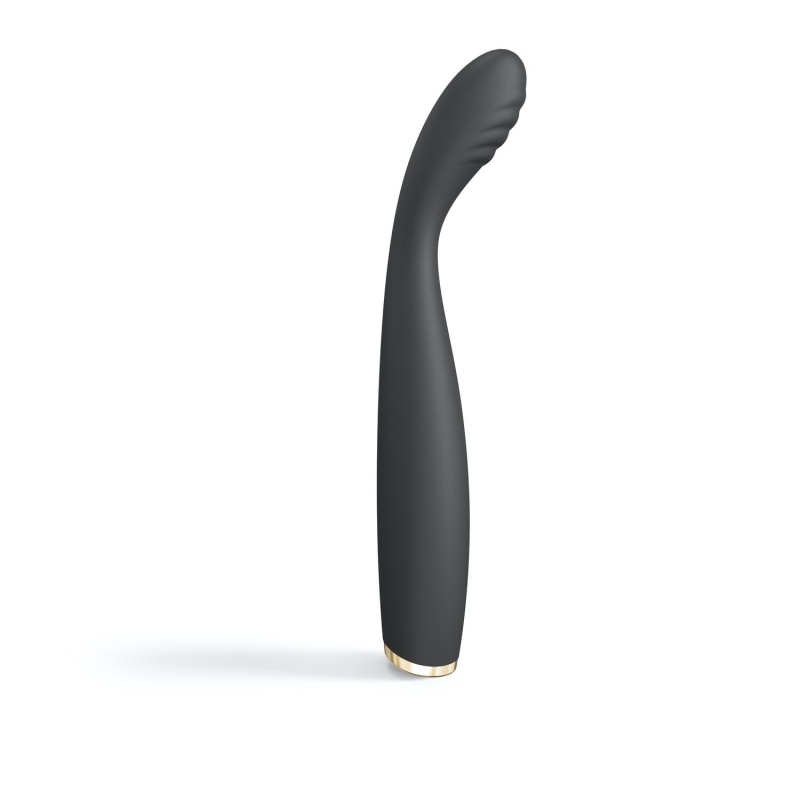 G-SLIM Marc Dorcel - wibrator do punktu G z elastyczną szyjką i żłobkowaną główką, 19,1 cm - 3