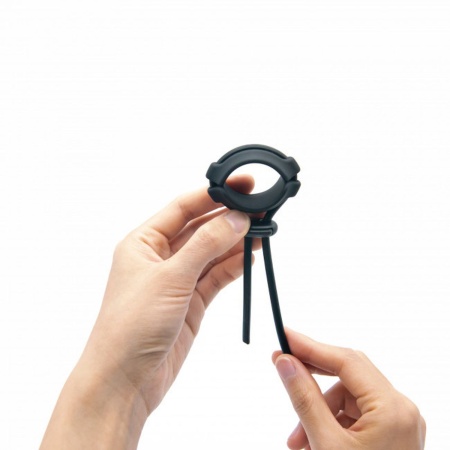 Regulowany pierścień erekcji FIT RING z miękkiego silikonu, 13 cm x Ø 3 cm - 11