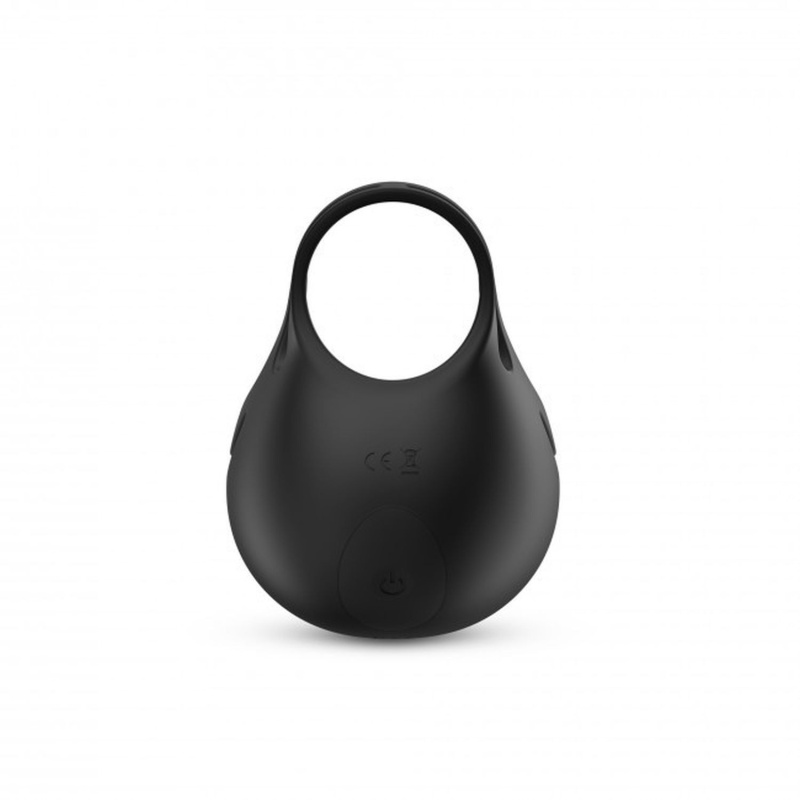 FUN BAG — stymulator jąder i prącia z 9 trybami wibracji, silikon medyczny + ABS, 6,3 × 8,7 × 5 cm - 4