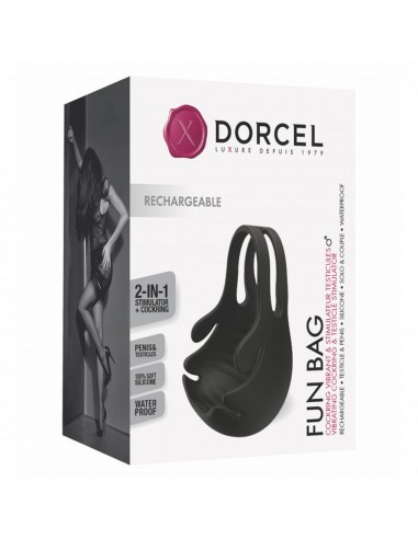 Fun Bag - Pierścienie erekcyjne wibrujące - 8