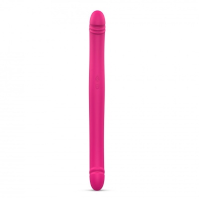 Wibrujące podwójne dildo ORGASMIC DOUBLE DO - 2 silniki, 9 trybów pulsowania i 9 trybów wibracji, 45 cm - 1 2