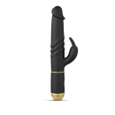 Wibrator króliczek FURIOUS RABBIT 2.0 - dwusilnikowy, ruchoma główka, obracające się kulki, długość 27 cm - 2