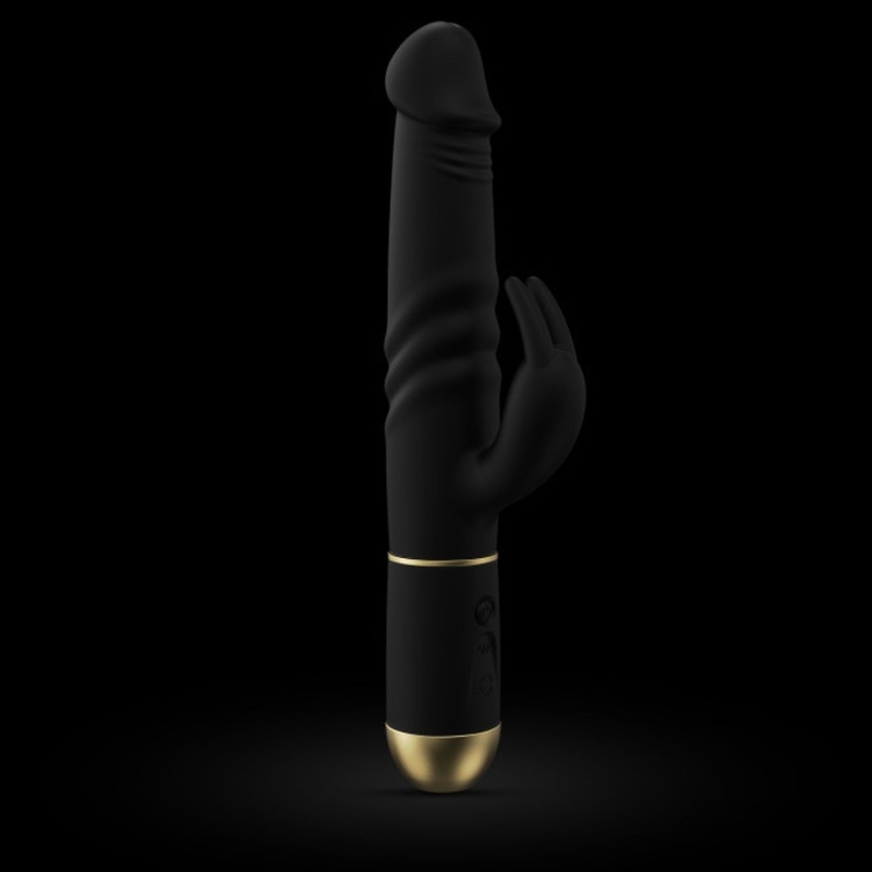 Wibrator króliczek FURIOUS RABBIT 2.0 - dwusilnikowy, ruchoma główka, obracające się kulki, długość 27 cm - 13