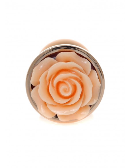 Plug-Jewellery Red Gold PLUG ROSE- Peach - Korki analne stalowe - 2