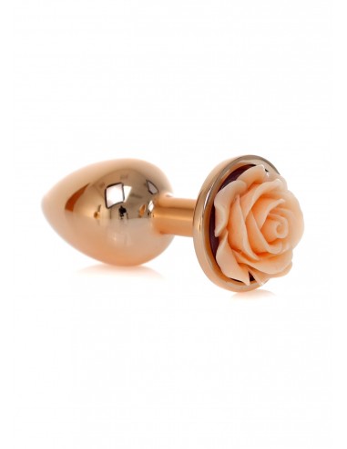 Plug-Jewellery Red Gold PLUG ROSE- Peach - Korki analne stalowe - 3