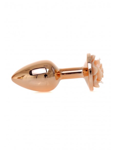 Plug-Jewellery Red Gold PLUG ROSE- Peach - Korki analne stalowe - 4