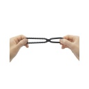 Dual Ring — podwójny, elastyczny pierścień silikonowy na penisa i jądra, Ø 4,35 cm / Ø 2,5 cm - 8