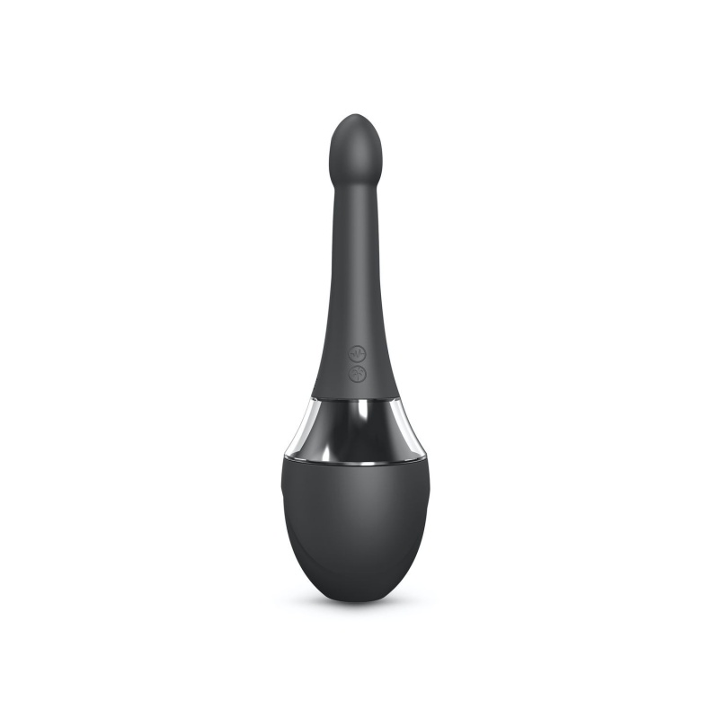 Irygator analny z wibracją DOUCHE MATE PRO — 5 dysz 360°, 7 trybów wibracji, 24,7 cm - 1