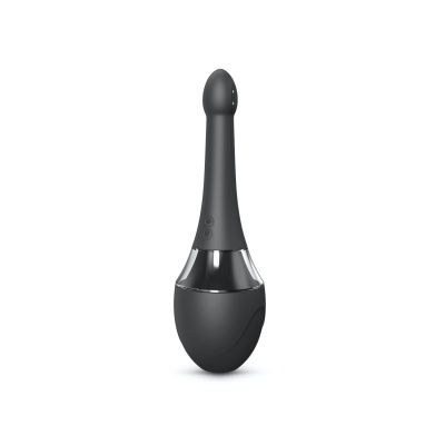 Irygator analny z wibracją DOUCHE MATE PRO — 5 dysz 360°, 7 trybów wibracji, 24,7 cm - 1 2