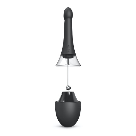 Irygator analny z wibracją DOUCHE MATE PRO — 5 dysz 360°, 7 trybów wibracji, 24,7 cm - 4