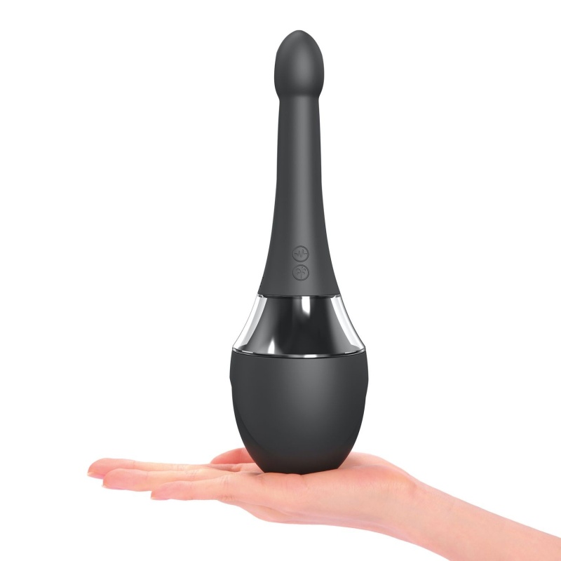 Irygator analny z wibracją DOUCHE MATE PRO — 5 dysz 360°, 7 trybów wibracji, 24,7 cm - 7