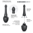 Irygator analny z wibracją DOUCHE MATE PRO — 5 dysz 360°, 7 trybów wibracji, 24,7 cm - 11