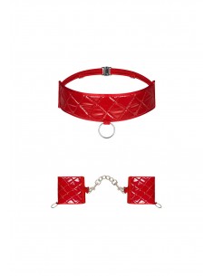 Hunteria kajdanki i choker  O/S - Chokery i uprzęże - 1