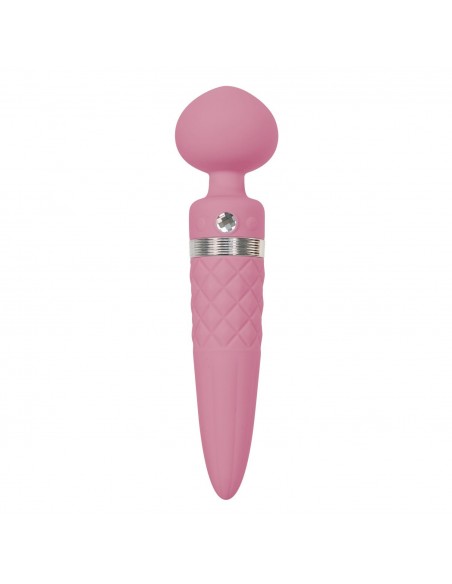 Pillow Talk - Sultry Wand Massager Pink - Wibratory Magic Wand - 1