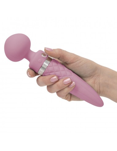 Pillow Talk - Sultry Wand Massager Pink - Wibratory Magic Wand - 4