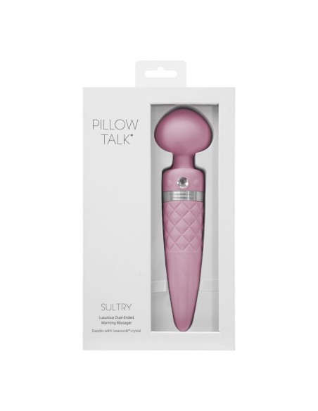 Pillow Talk - Sultry Wand Massager Pink - Wibratory Magic Wand - 6