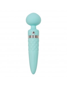 Pillow Talk - Sultry Wand Massager Teal - Wibratory Magic Wand - 1