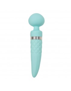 Pillow Talk - Sultry Wand Massager Teal - Wibratory Magic Wand - 1 2