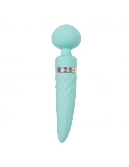Pillow Talk - Sultry Wand Massager Teal - Wibratory Magic Wand - 2