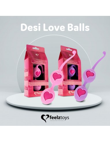 Kulki Gejszy Desi Love Balls Pink - Kulki Gejszy Podwójne i Pojedyncze - 6