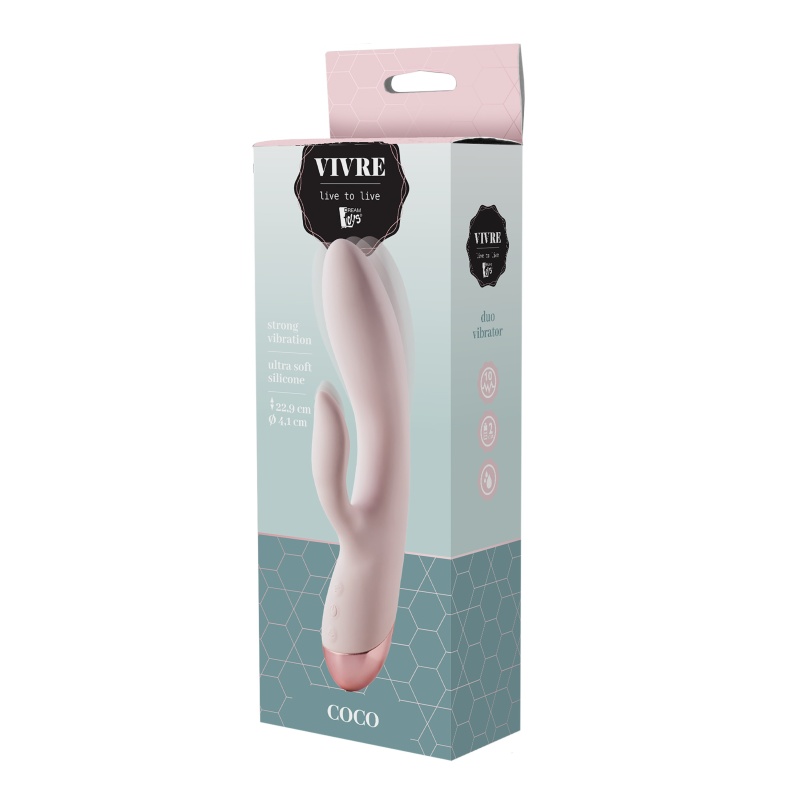 Stymulator Erotyczny Vivre Duo Vibe Coco - 5