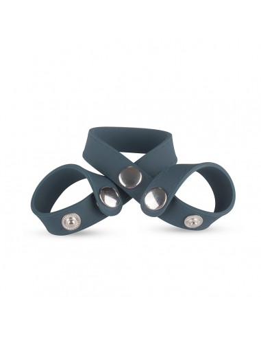 Boners 8-Style Ball Splitter - Pierścienie erekcyjne niewibrujące - 1