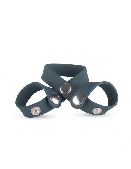 Boners 8-Style Ball Splitter - Pierścienie erekcyjne niewibrujące - 1