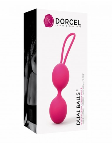 DUAL BALLS MAGENTA - Kulki Gejszy Podwójne i Pojedyncze - 2