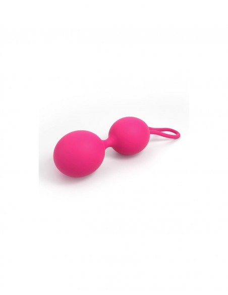 DUAL BALLS MAGENTA - Kulki Gejszy Podwójne i Pojedyncze - 3