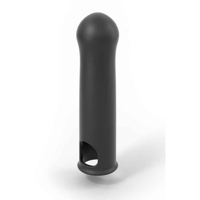 Nakładka na penisa LIQUID-SOFT XTEND - silikonowa przedłużka z pierścieniem na jądra, 17 cm (Ø 4,4 cm), wydłużenie +3,8 cm - 1