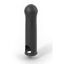 Nakładka na penisa LIQUID-SOFT XTEND - silikonowa przedłużka z pierścieniem na jądra, 17 cm (Ø 4,4 cm), wydłużenie +3,8 cm - 1