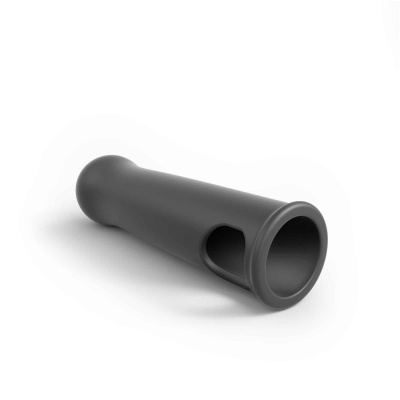 Nakładka na penisa LIQUID-SOFT XTEND - silikonowa przedłużka z pierścieniem na jądra, 17 cm (Ø 4,4 cm), wydłużenie +3,8 cm - 1 2