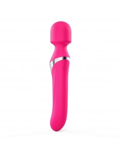 DUAL ORGASMS MAGENTA - Wibratory Magic Wand - 1 2
