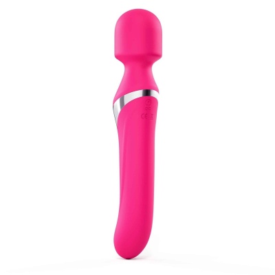 Wibrator Dual Orgasms Magenta 2w1 z rotującymi kulkami, 23,5 cm - 1 2
