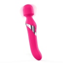 Wibrator Dual Orgasms Magenta 2w1 z rotującymi kulkami, 23,5 cm - 4