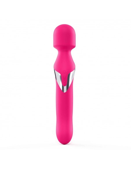 DUAL ORGASMS MAGENTA - Wibratory Magic Wand - 5