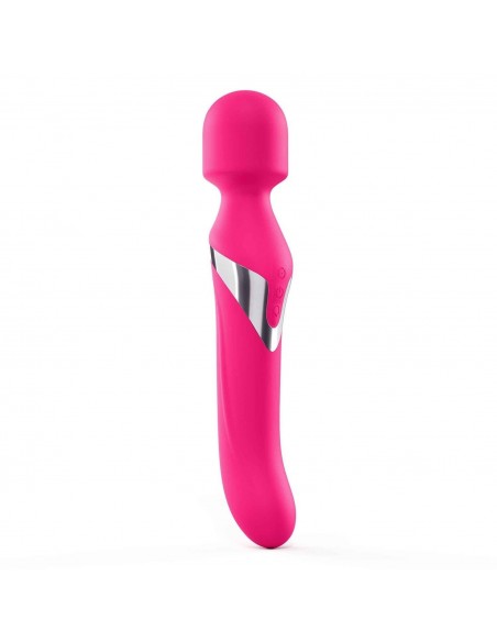 DUAL ORGASMS MAGENTA - Wibratory Magic Wand - 6