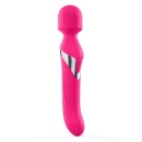 Wibrator Dual Orgasms Magenta 2w1 z rotującymi kulkami, 23,5 cm - 6